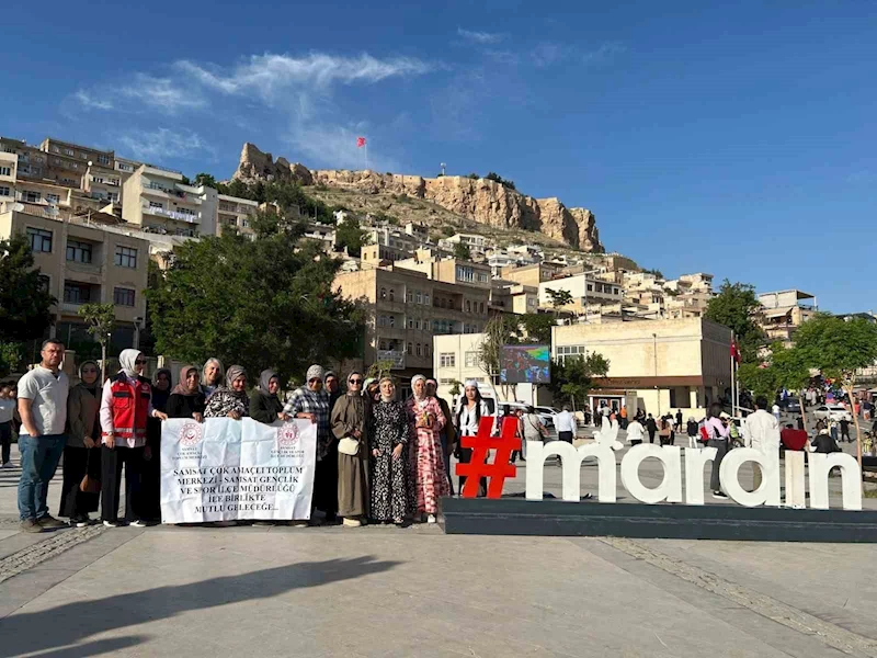 Samsatlı anneler kültür gezisinde eğlendi
