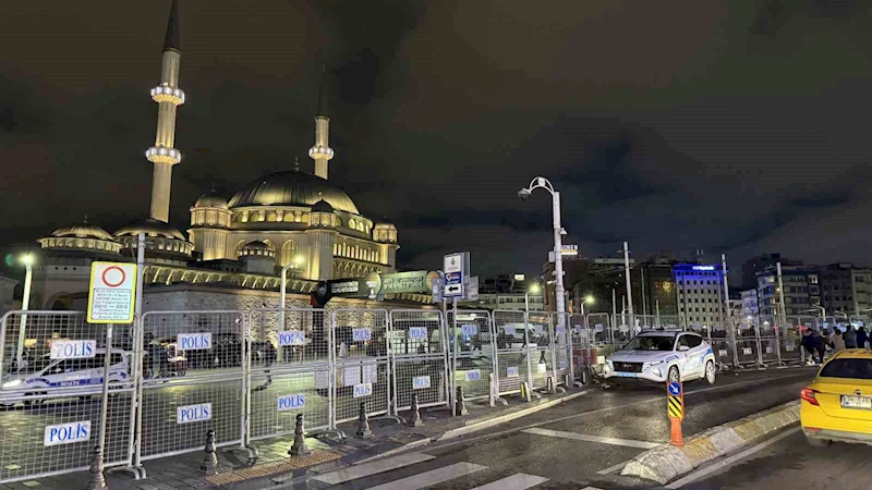 Taksim’de 1 Mayıs tedbirleri için kapatılan yollar açılmaya başladı
