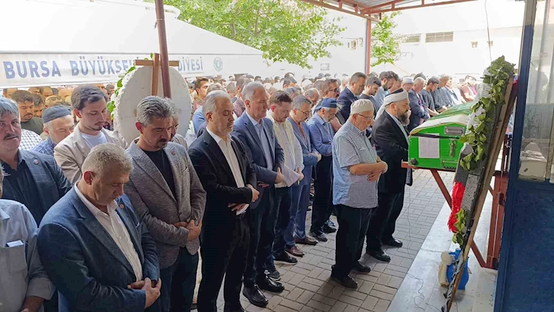Motosikletle kazaya karışan muhtar son yolculuğuna uğurlandı
