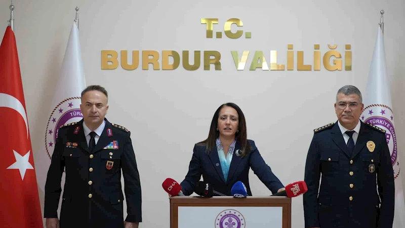 Burdur’da Nisan ayında 215 şahıs hakkında işlem yapıldı
