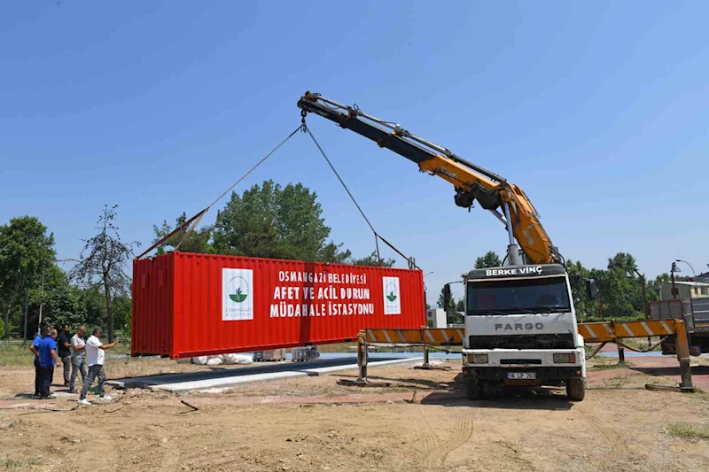 Afet ve Acil Durum Müdahale İstasyonu hayat kurtaracak
