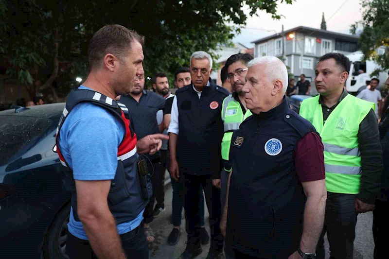 Başkan Bozbey’den yangın bölgesine ziyaret

