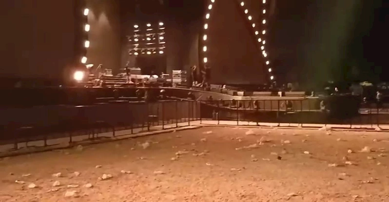 Bursa’da Kültür Yolu Festivali’nde arbede
