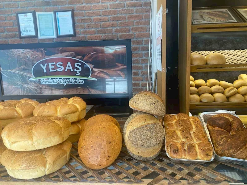 Yenişehir’de domatesli ekmek üretildi
