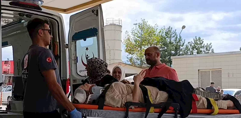 Otomobil ile çarpışan motosikletteki çift yaralandı
